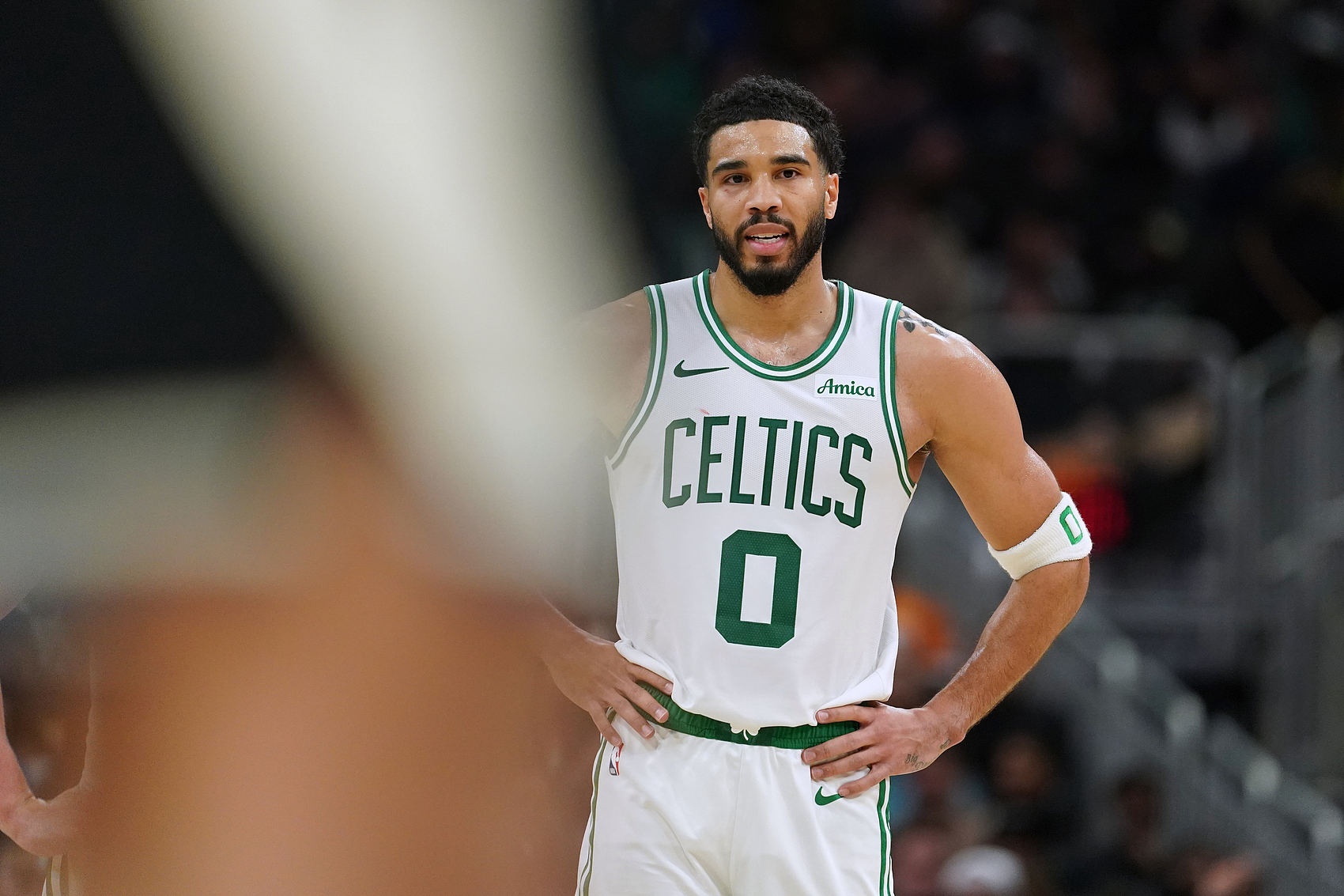 K1体育互动-跟腱撕裂之地！塔图姆谈重返麦迪逊：那天是我这辈子最糟糕的一天